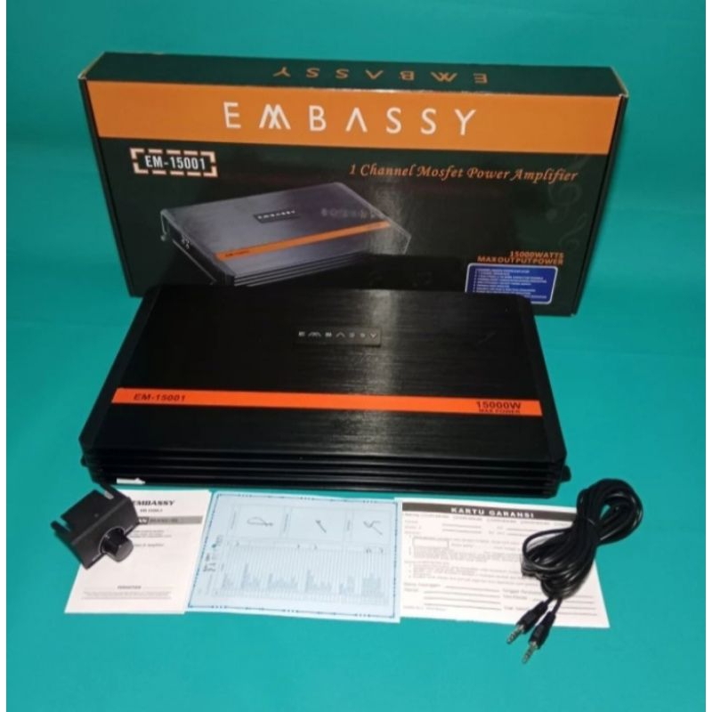 Power monoblock embassy EM-1500.1