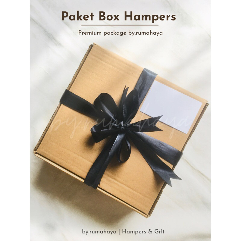 

Paket Box Hampers Pita | Box package | Gift Box | Box lengkap