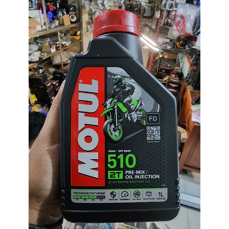Botol Bekas Oli Samping Motul 510 2T