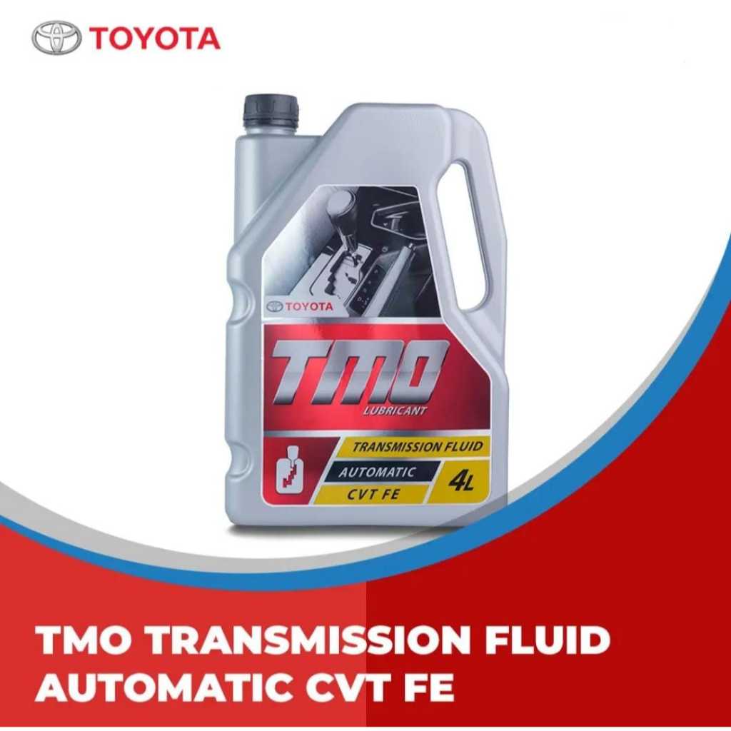 Toyota Motor Oil TMO CVT FE - Pelumas Oli Transmisi Matic CVT Mobil 4 Liter Original - TOYOTA ALL NE