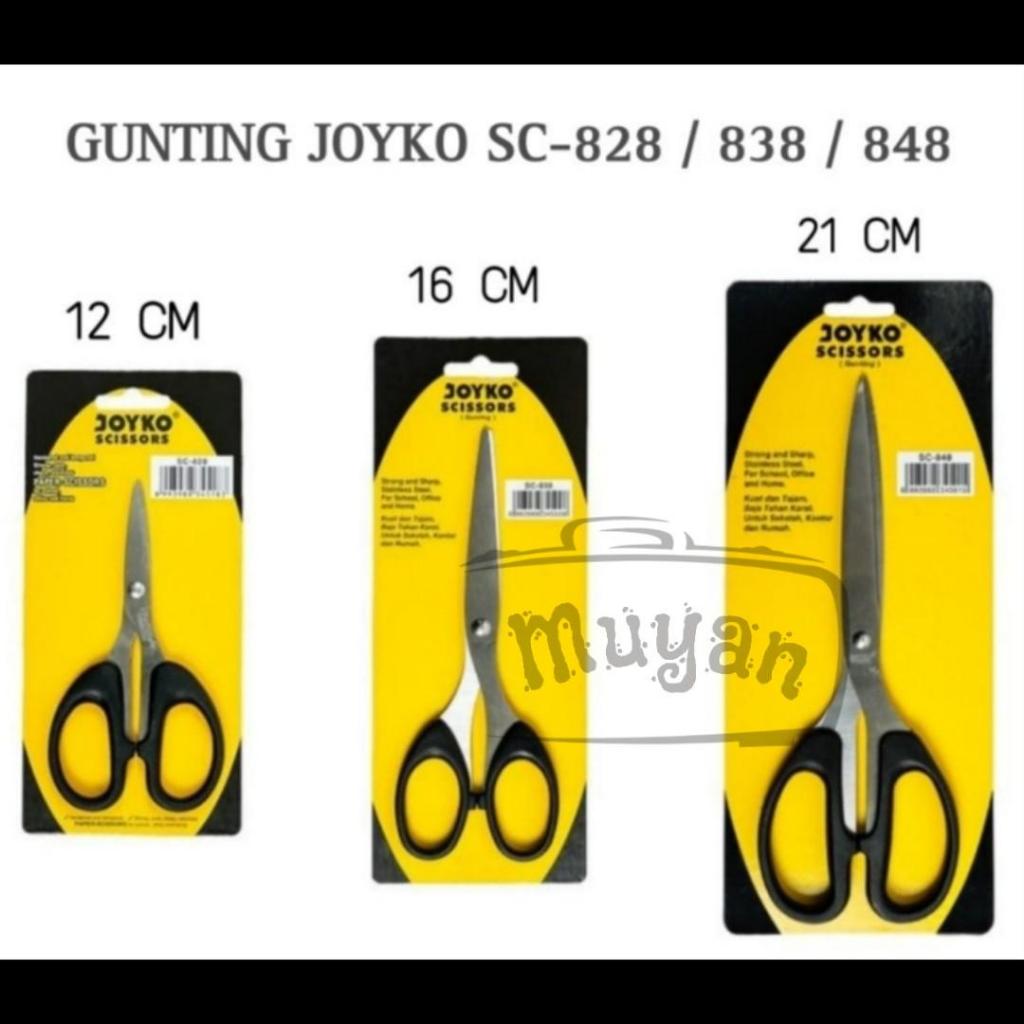 

Gunting Joyko Scissors / SC-828, SC-838, SC-848