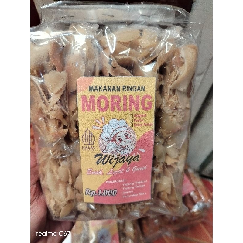 

moring/kripik moring/kripik viral/ECER1000harga/pack