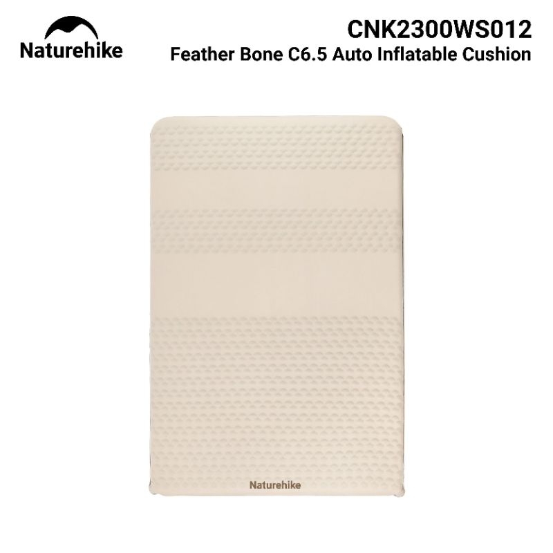 MATRAS KASUR ANGIN LIPAT SLEEPING PAD NATUREHIKE CNK2300WS012 FEATHER BONE C6.5 AIR BED CUSHION MATT