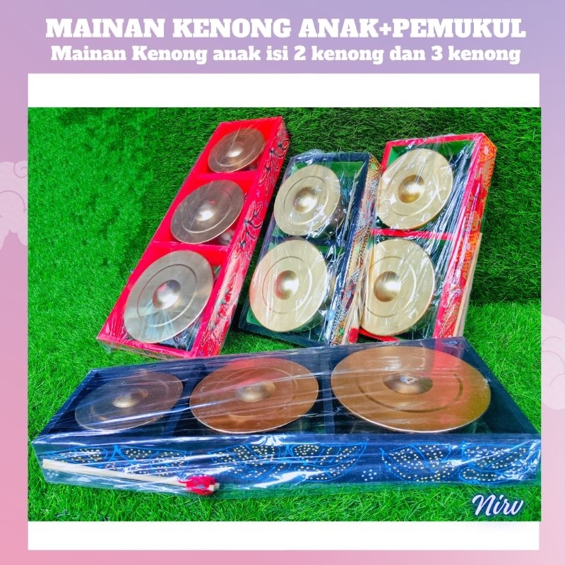 kenong/lenong gamelan alat musik anak/titoti anak/alat musik tradisional anak