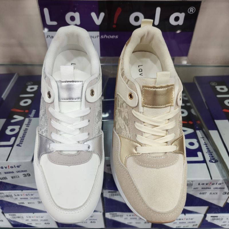 Sepatu Sneakers Wanita Comfort 100% Original LAVIOLA