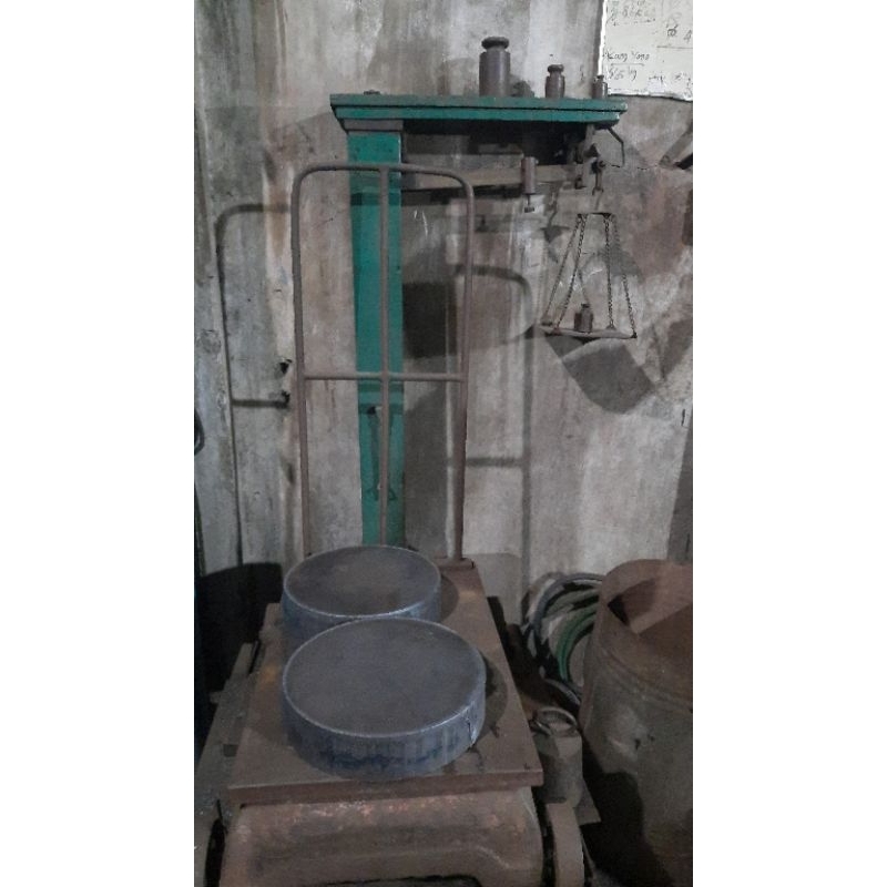 Besi plat bulat tebal 50mm diameter 230mm 1pcs