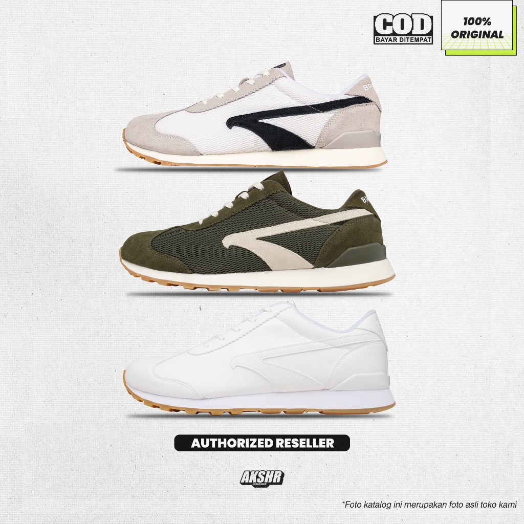 BRODO SEPATU SNEAKERS BRODO CORTE JOG UNISEX PRIA WANITA