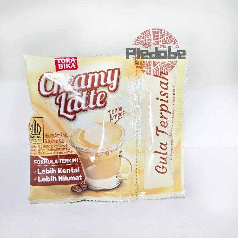 

Torabika Creamy Latte Renceng isi 10 Sachet