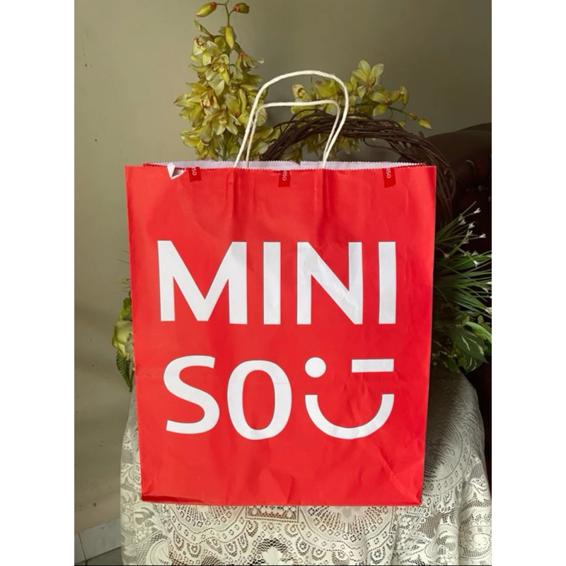 

paperbag miniso original