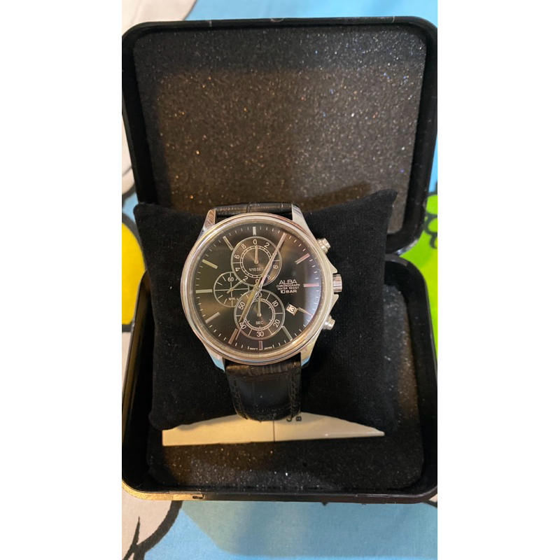 PRELOVED ALBA JAM TANGAN PRIA (ORIGINAL)