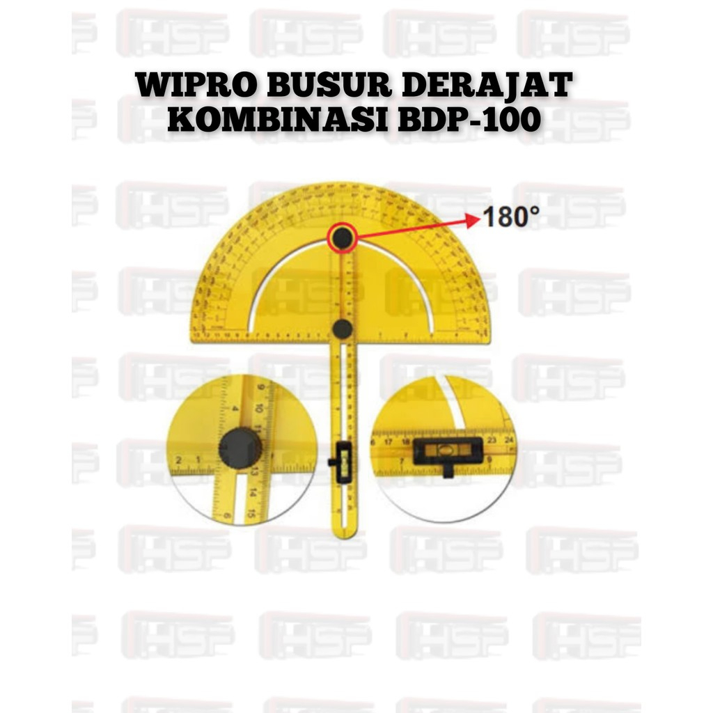 

WIPRO BUSUR DERAJAT KOMBINASI BDP-100