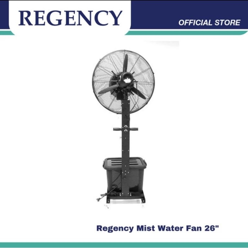 REGENCY KIPAS ANGIN BERDIRI EMBUN MISTY FAN 26INCH