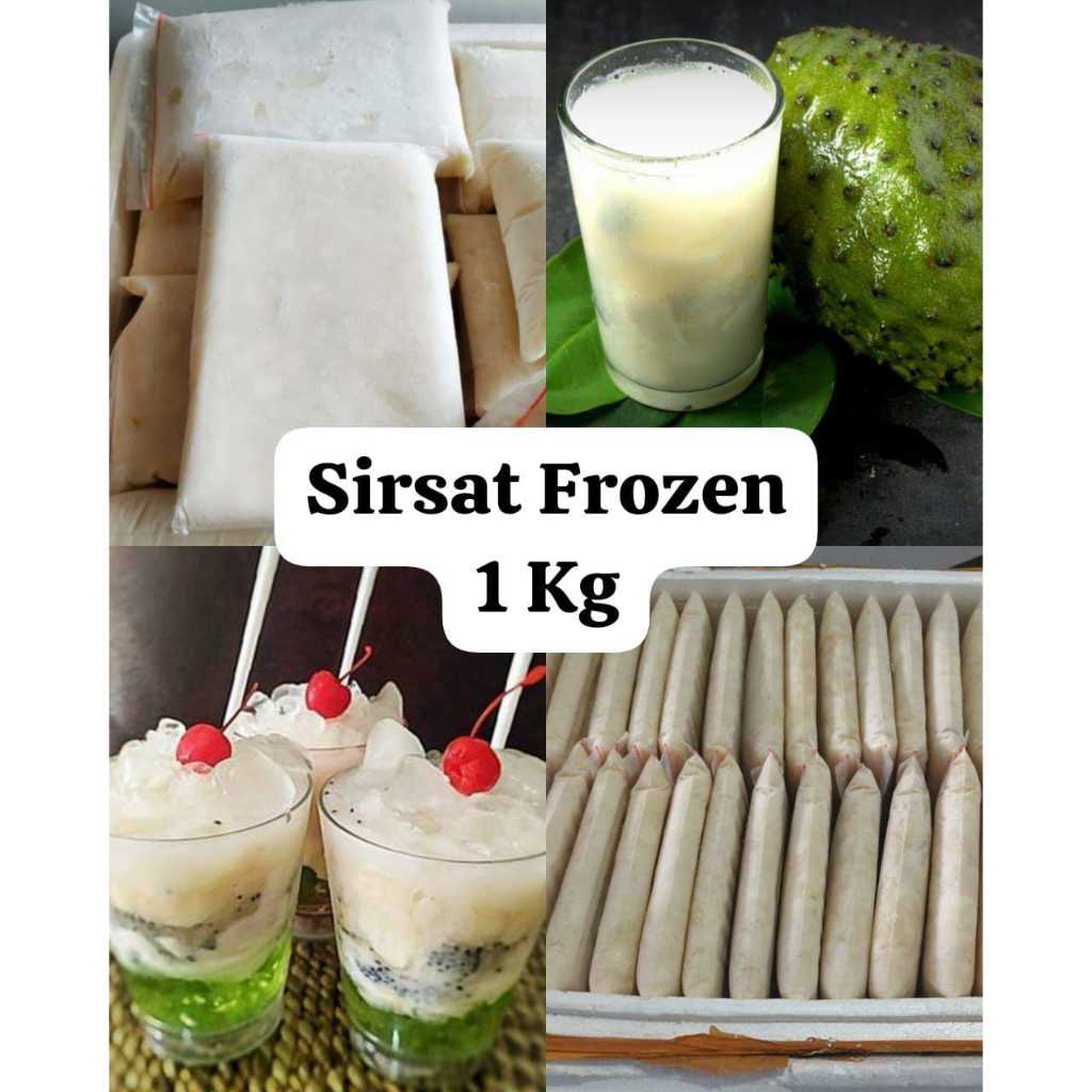 

DAGING SIRSAK TANPA BIJI FROZEN BUAH BEKU KEMASAN VACUM FRESH SEGAR