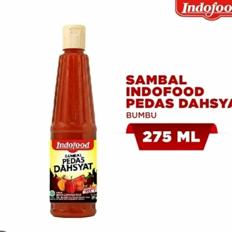 

Sambal Extra Pedas Dahsyat Indofood 275 ml