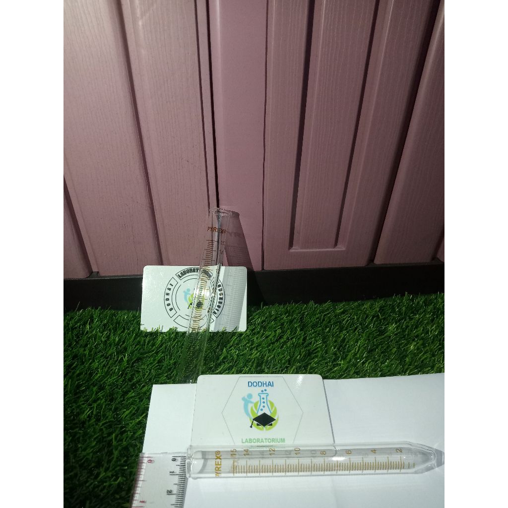 centifuge tube 15 ml Pyrex, tabung centrifuge, tabung sentrifius kaca 15 ml