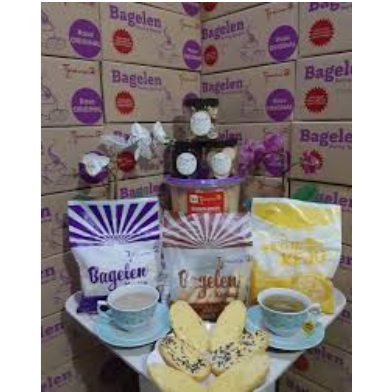 Roti Bagelen Tjemara 1 Dus Isi 10Pack X 60Gr / Roti Kering Pasti Ori