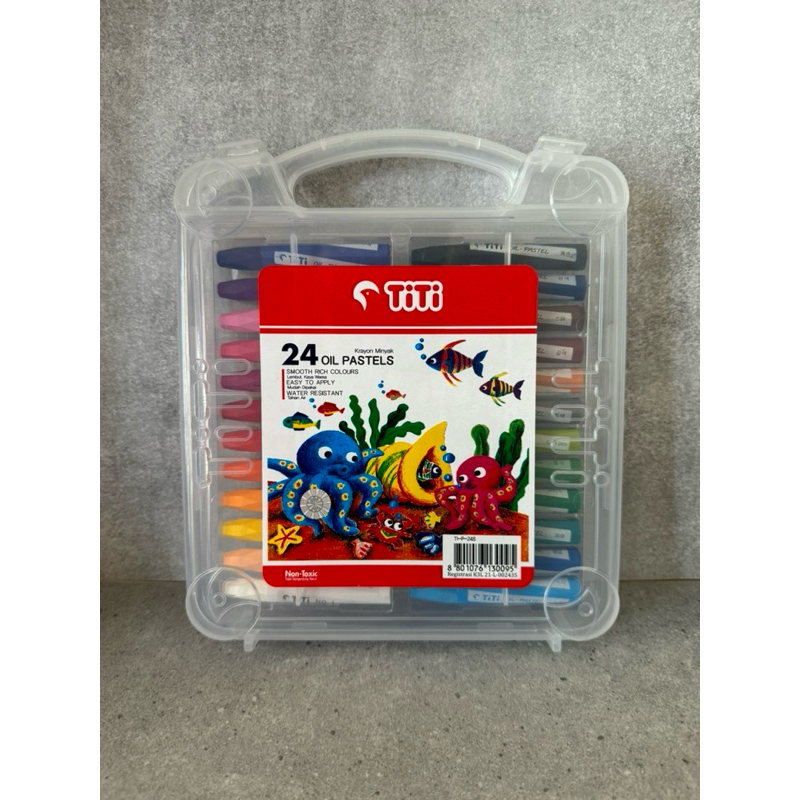 

krayon minyak titi / oil pastels isi 24