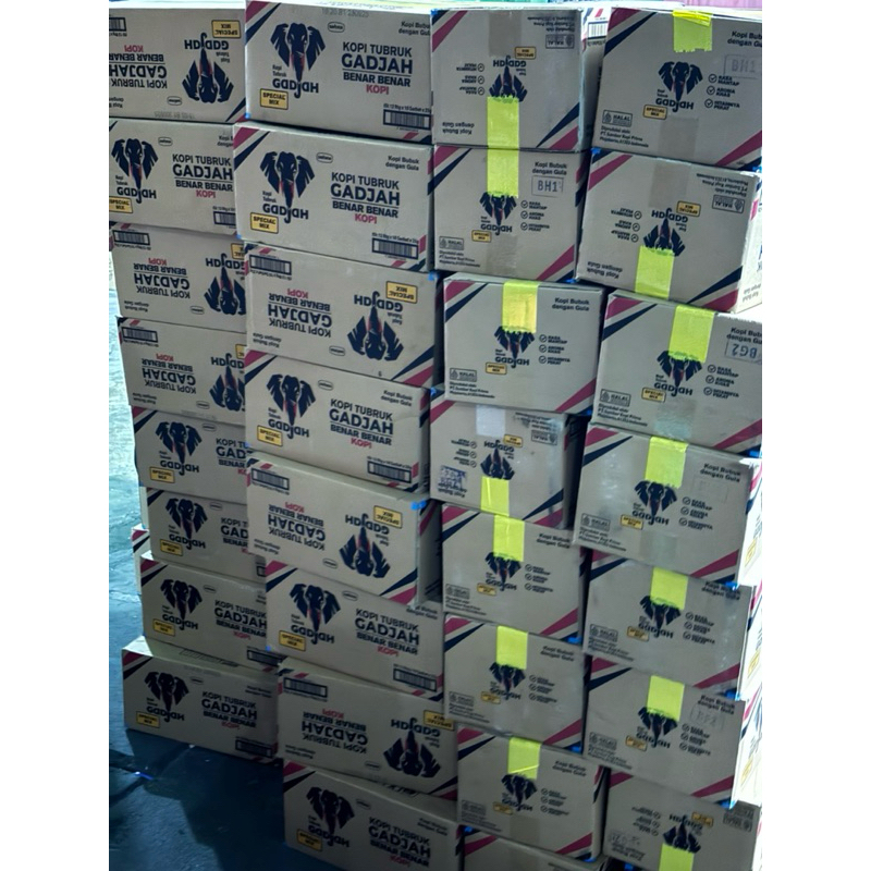 

1 Karton Kopi Gadjah Special Mix 12 Renceng (120sachet)