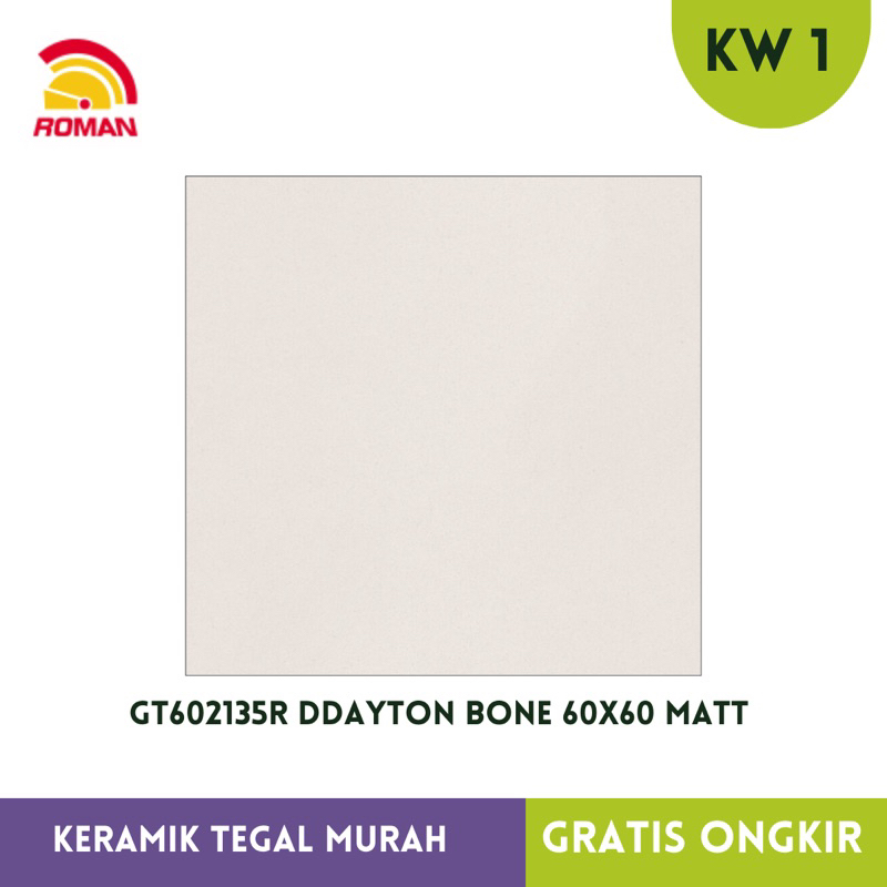 Granit Roman 60x60 GT602135R dDayton Bone Matt Unpolish KW1