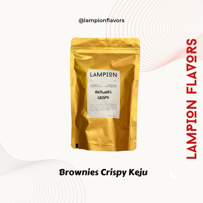 

Brownies Crispy - Lampion Flavors - Original - Keju