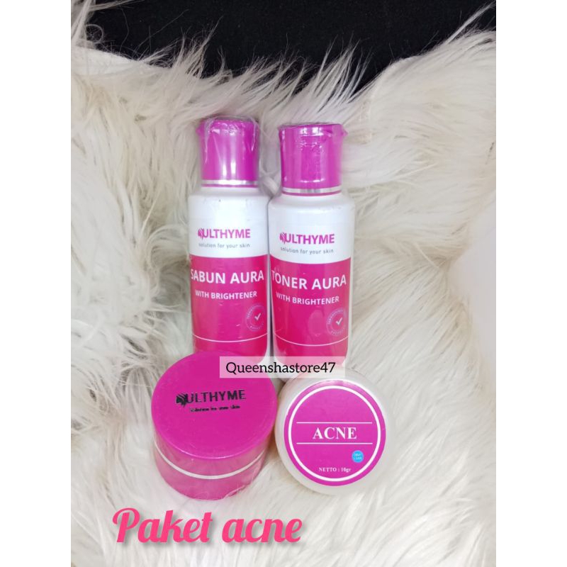 ULTHYME SKINCARE PAKET ACNE