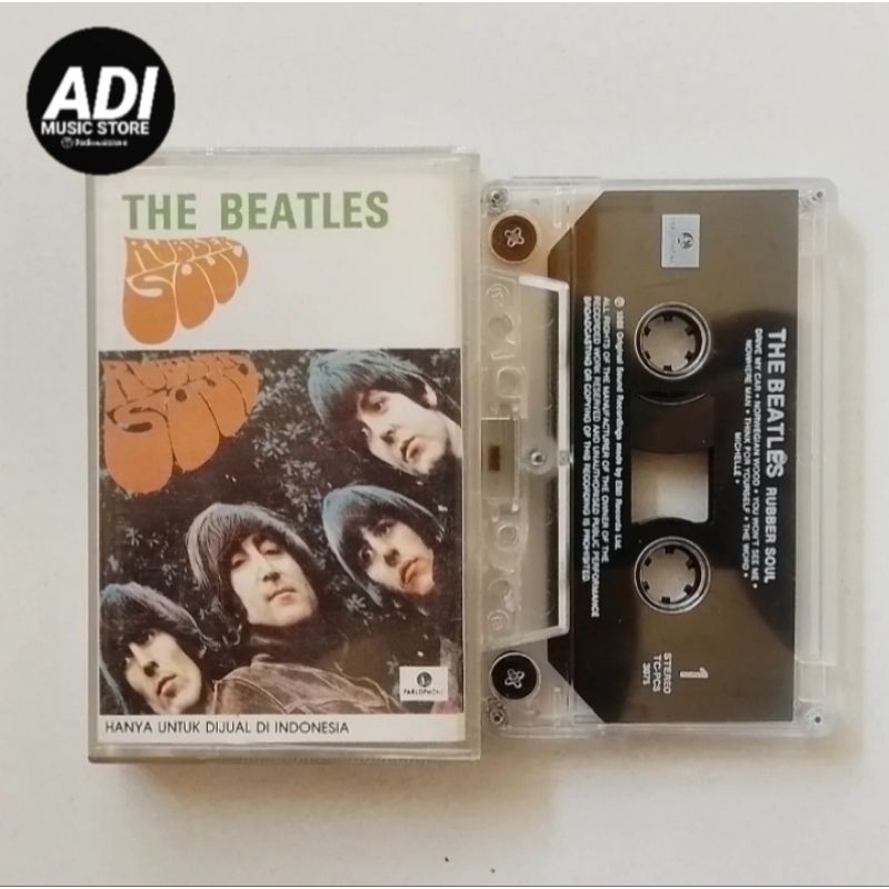 USED The Beatles - Rubber Soul (Kaset Tape Pita)