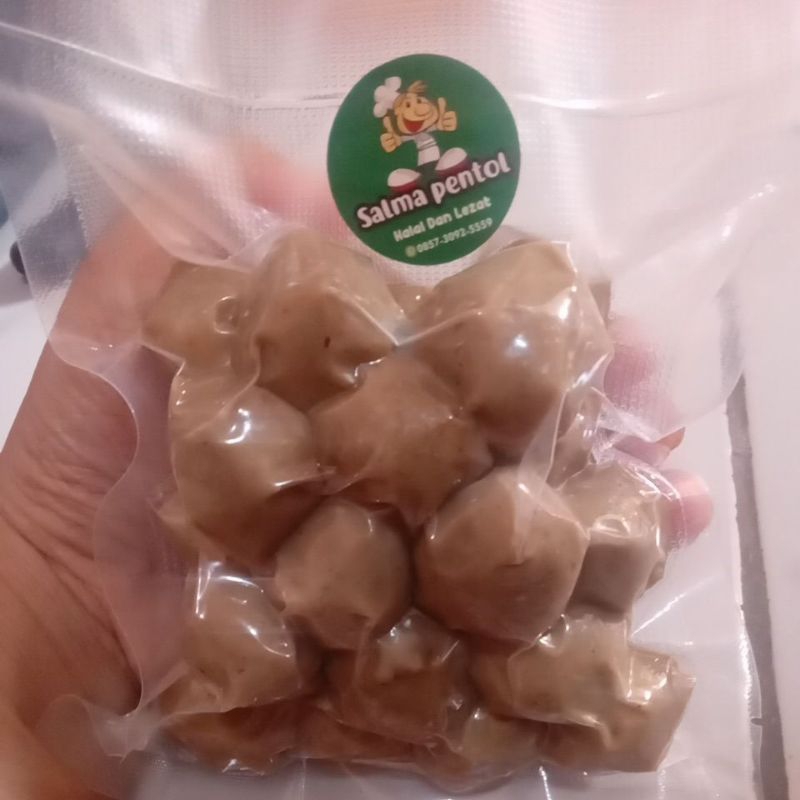 

pentol sapi kemasan mini