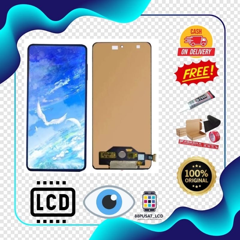 LCD FULLSET AMOLED SAMSUNG M53 5G / M536 ORIGINAL