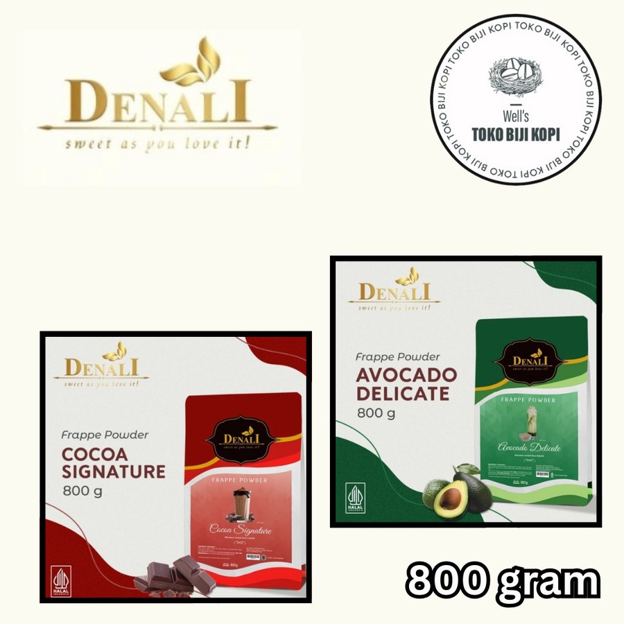

SDF Denali Frappe Powder / Bubuk Minuman Flavour Merk Denali - 800 Gram
