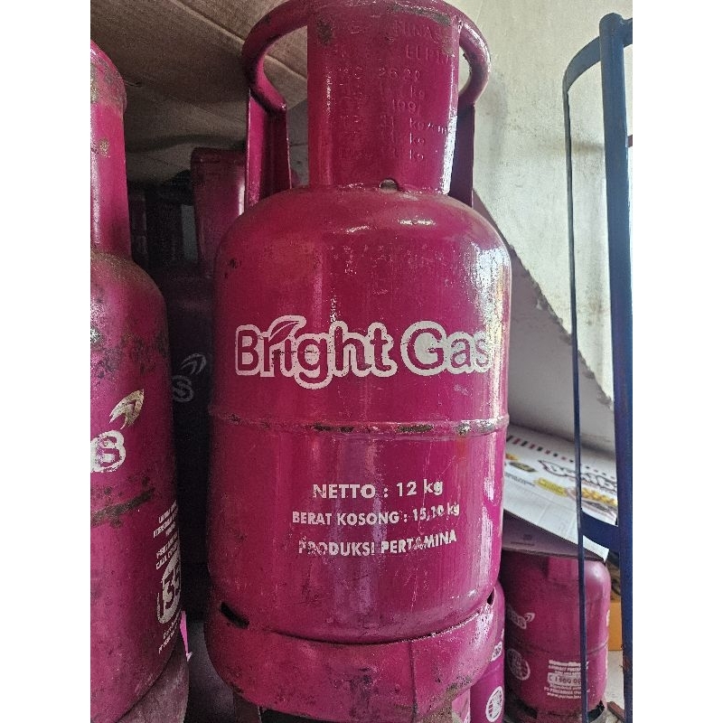 Tabung LPG Bright Gas 12Kg Kosongan