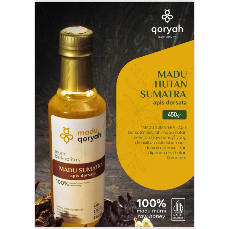 

Qoryah Madu Mentah Hutan Murni 100% - Sumatra
