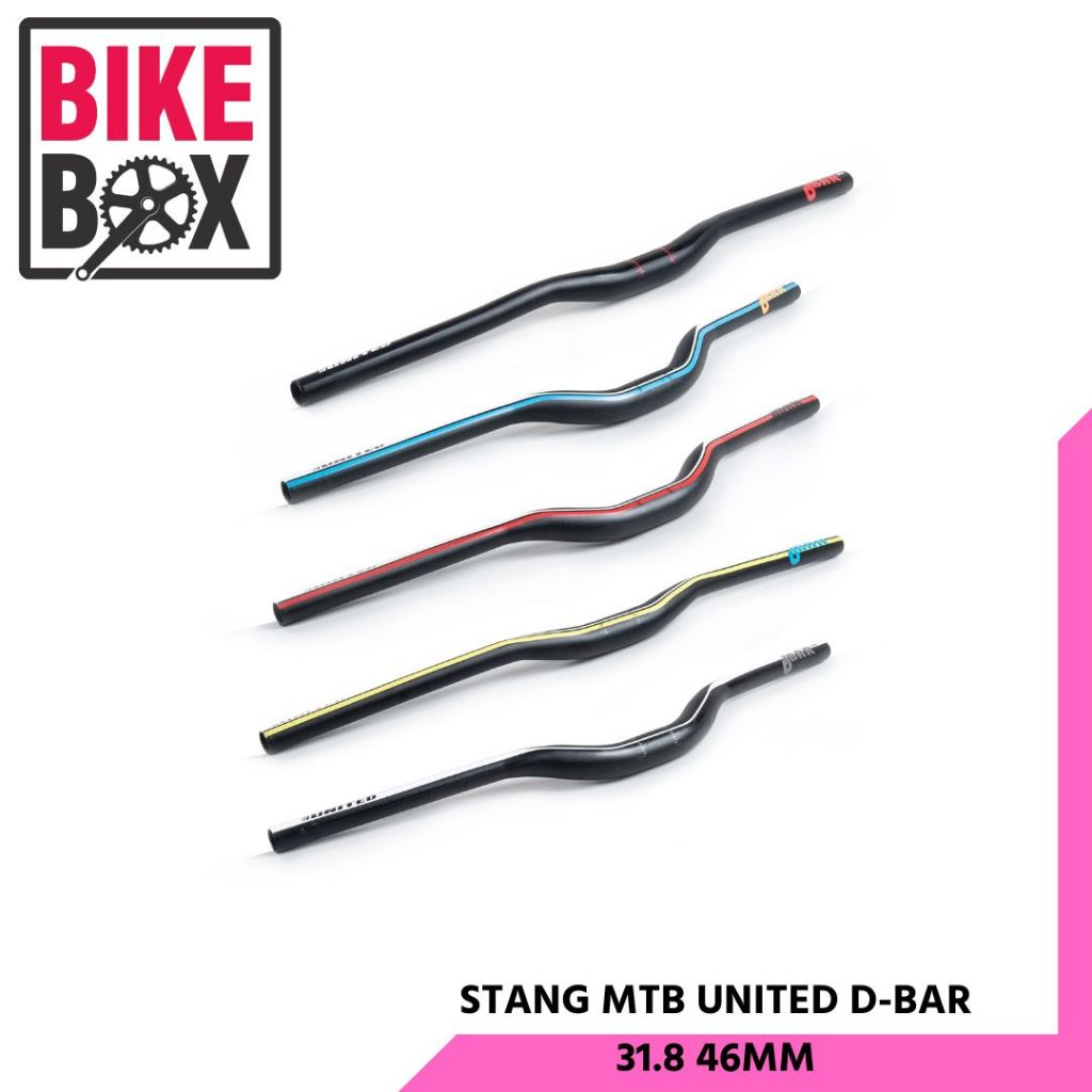 STANG/HANDLE BAR SEPEDA GUNUNG/MTB UNITED D-BAR