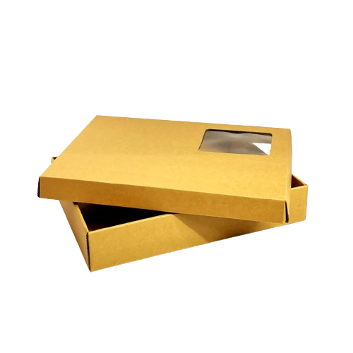 

Box Pizza Polos Model Jendela Mika Dus Kado Kemasan Kue Tart Donat Ukuran 35x26x6cm