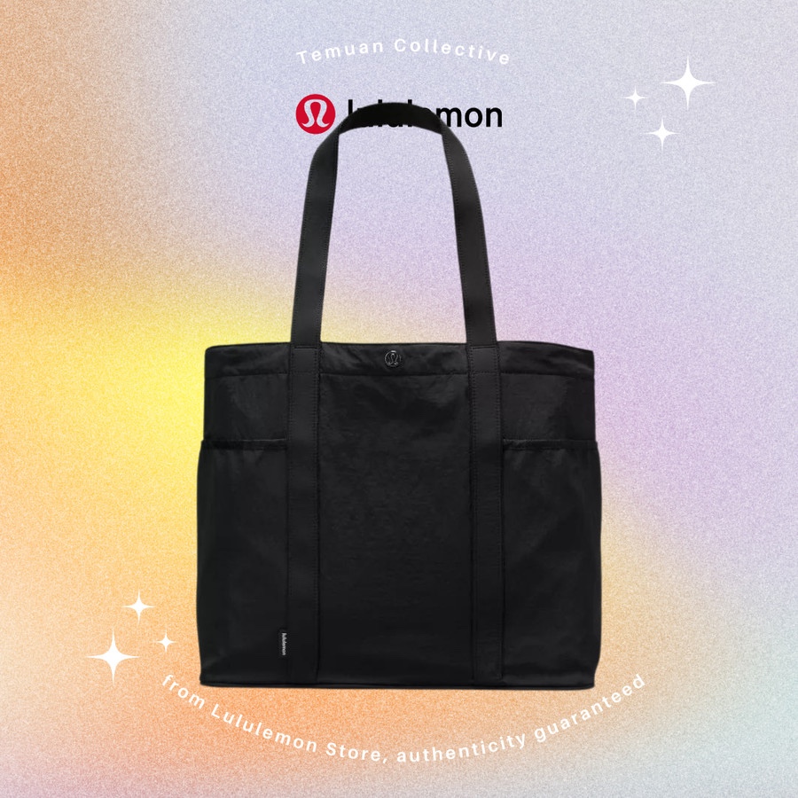 Lululemon Daily Multi Pocket Tote Bag 20L - Authentic / Original Casual Daily Everyday Water Repelle