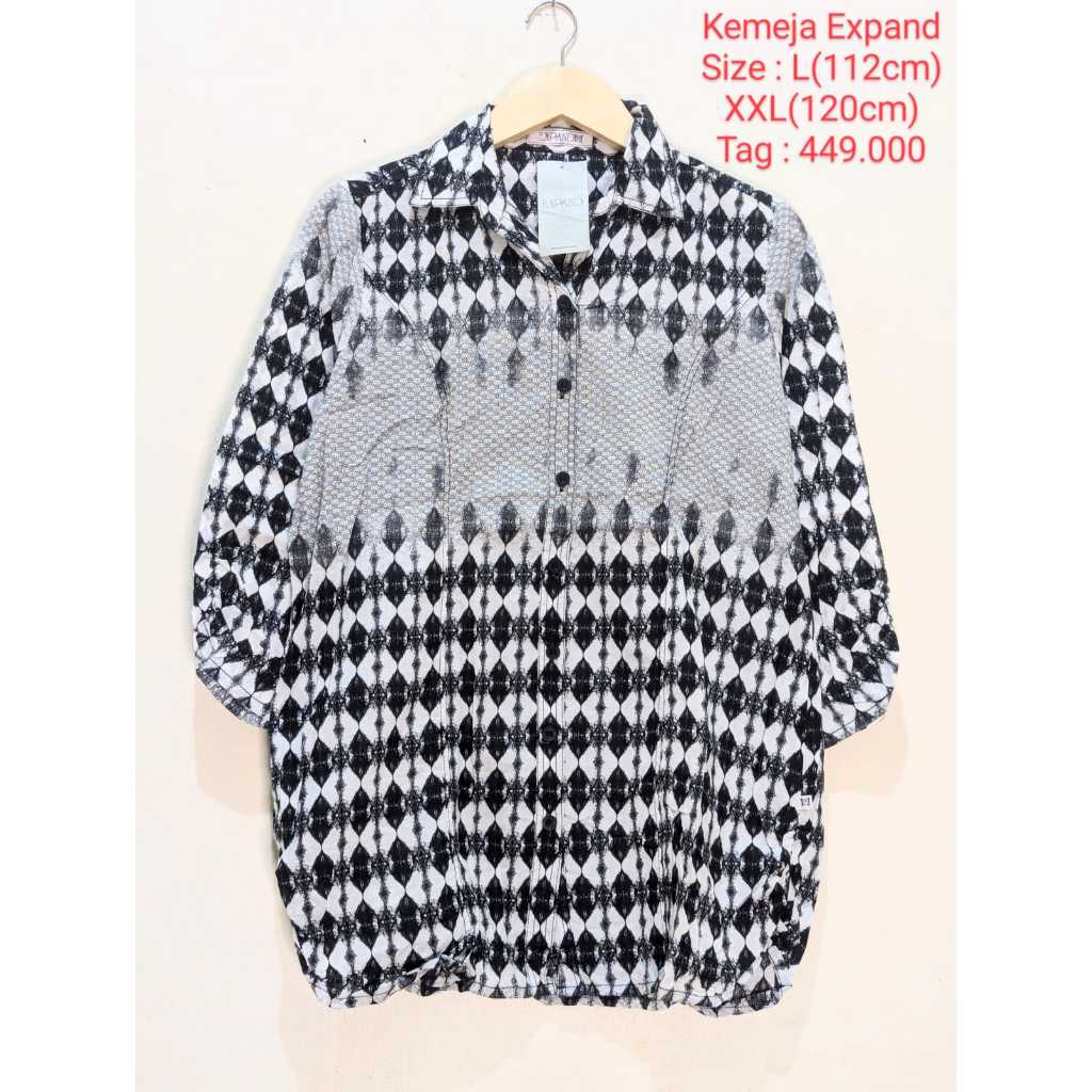 Expand Kemeja Atasan Pakaian Wanita Original