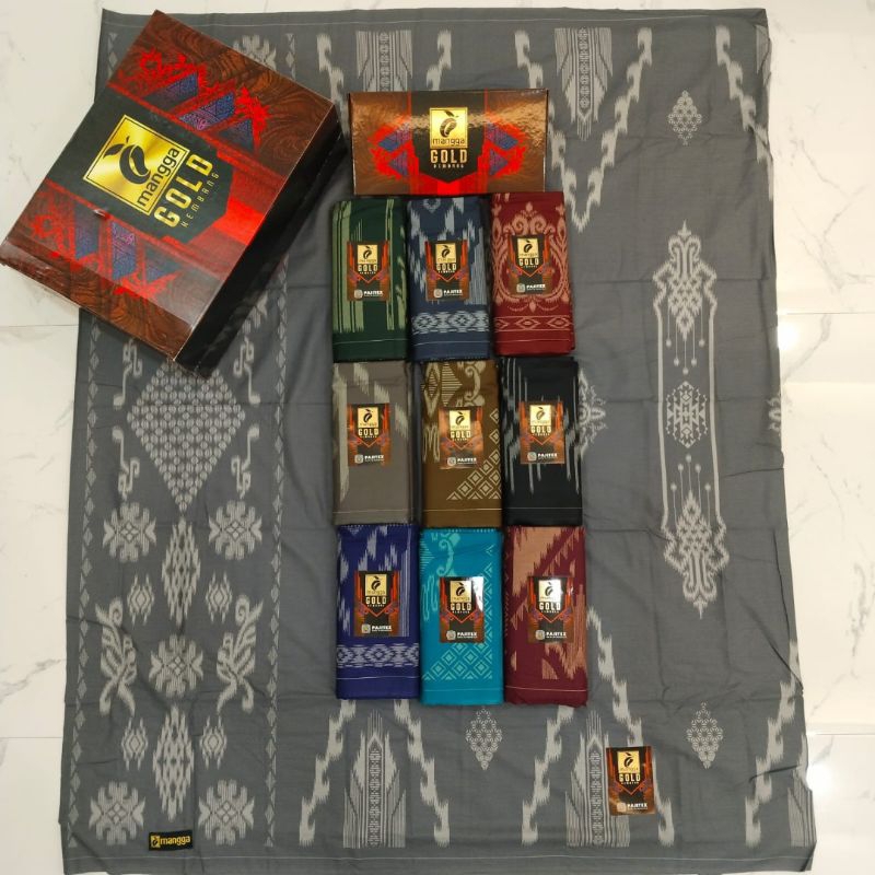 SARUNG MANGGA GOLD KEMBANG PRODUK PAJITEX