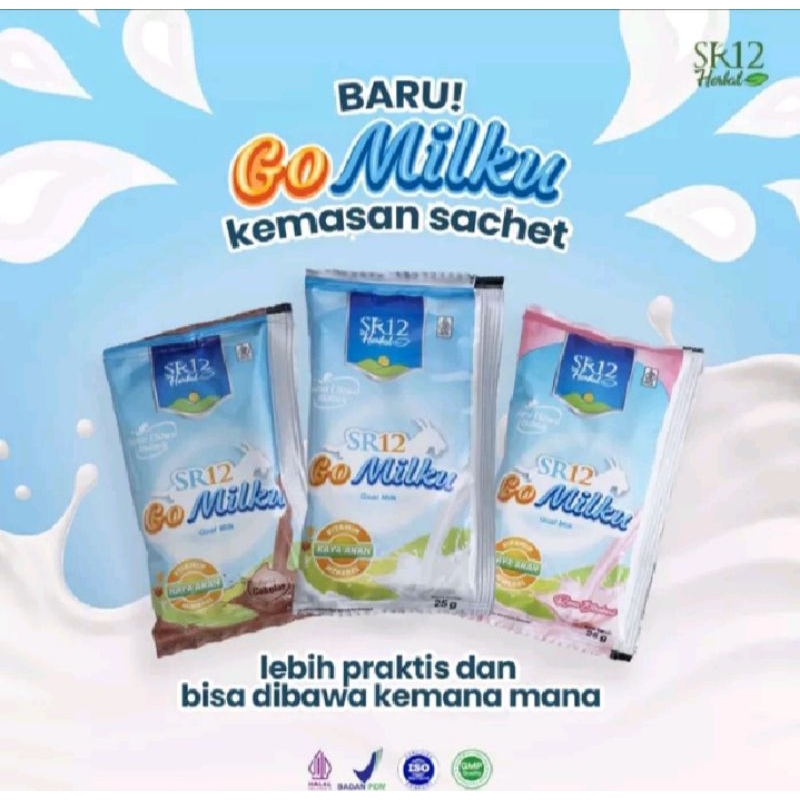 

Susu Kambing Etawa Go Milku SR12 1(1 Sachet)