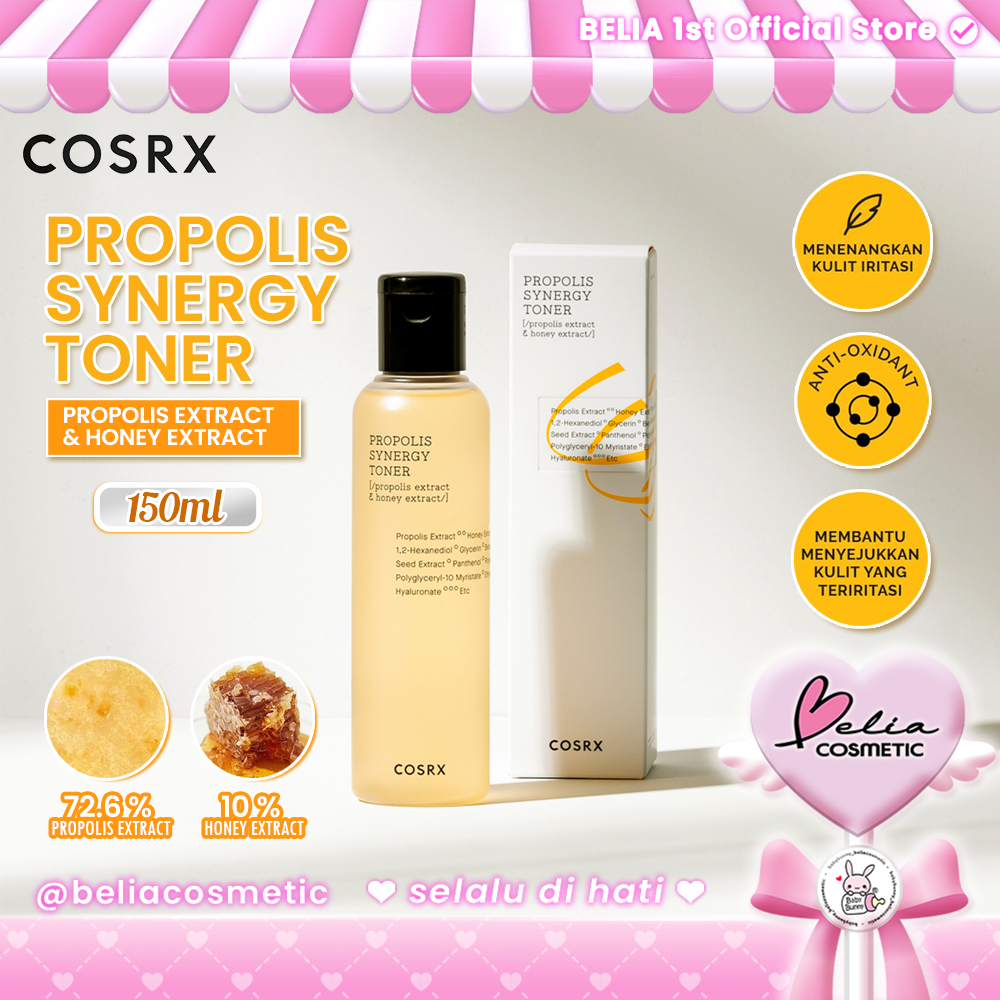 ❤ BELIA ❤ COSRX Full Fit Propolis Synergy Toner Skin Care 150 ML | Toner Untuk Kulit Kusam