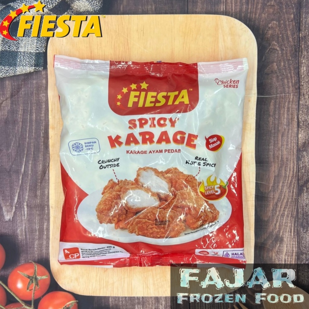 

FIESTA SPICY KARAGE 400GR | FIESTA DAGING PAHA AYAM PEDAS 400GR