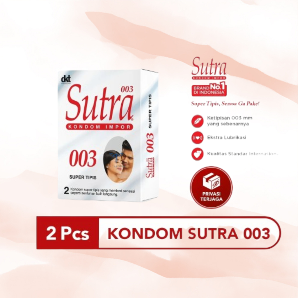 SUTRA KONDOM 003 ISI 2s | SUTRA