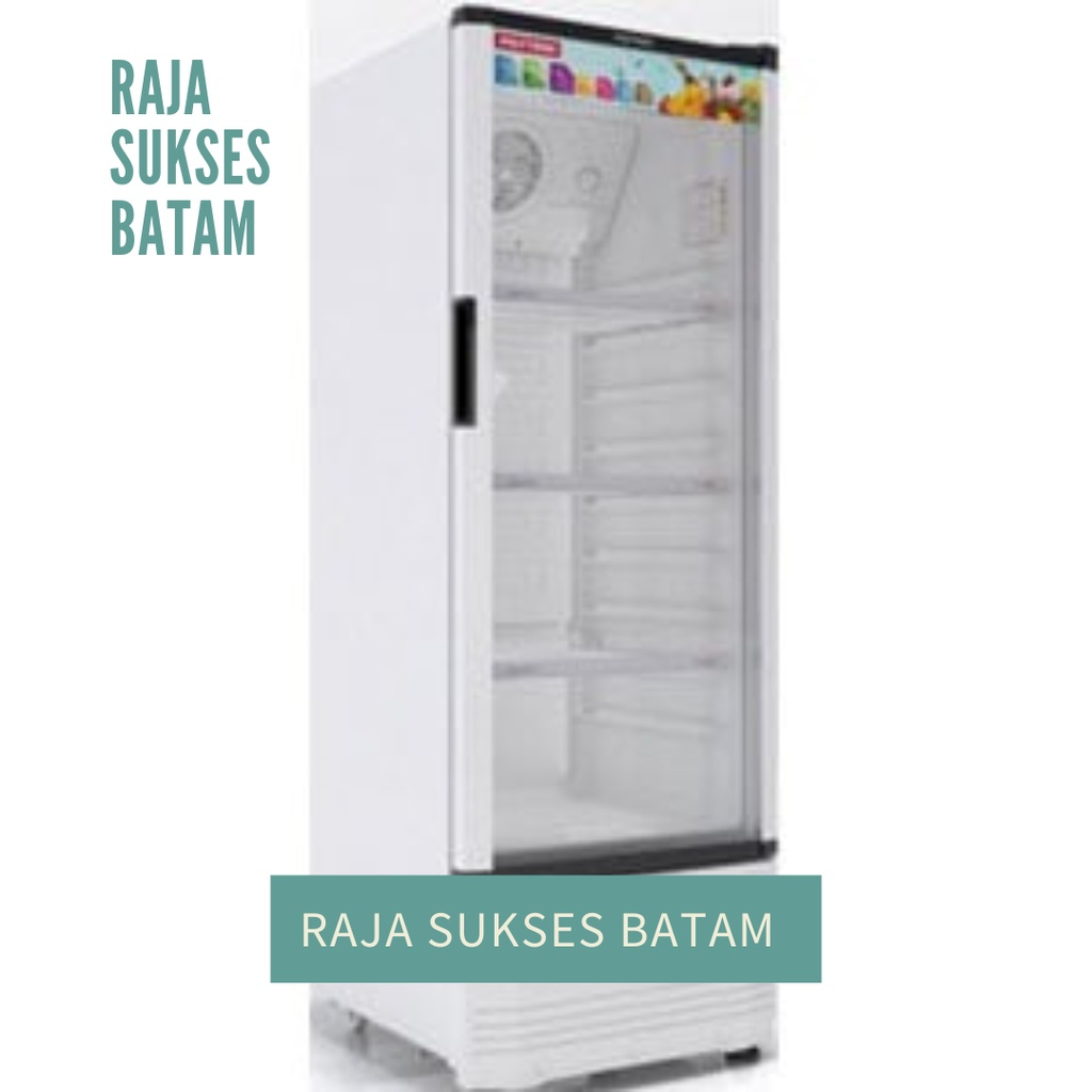 SHOWCASE POLYTRON 3 RAK SCN-180 / SCN180 - 180L batam