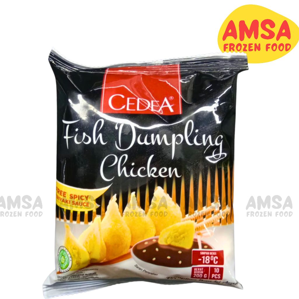 

Cedea Fish Dumpling Chicken 200g / Dumpling Ikan Isi Ayam