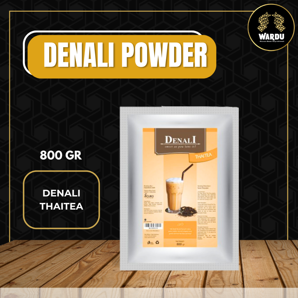 

DENALI Thai Tea 800 gram/Denali Powder /Mix