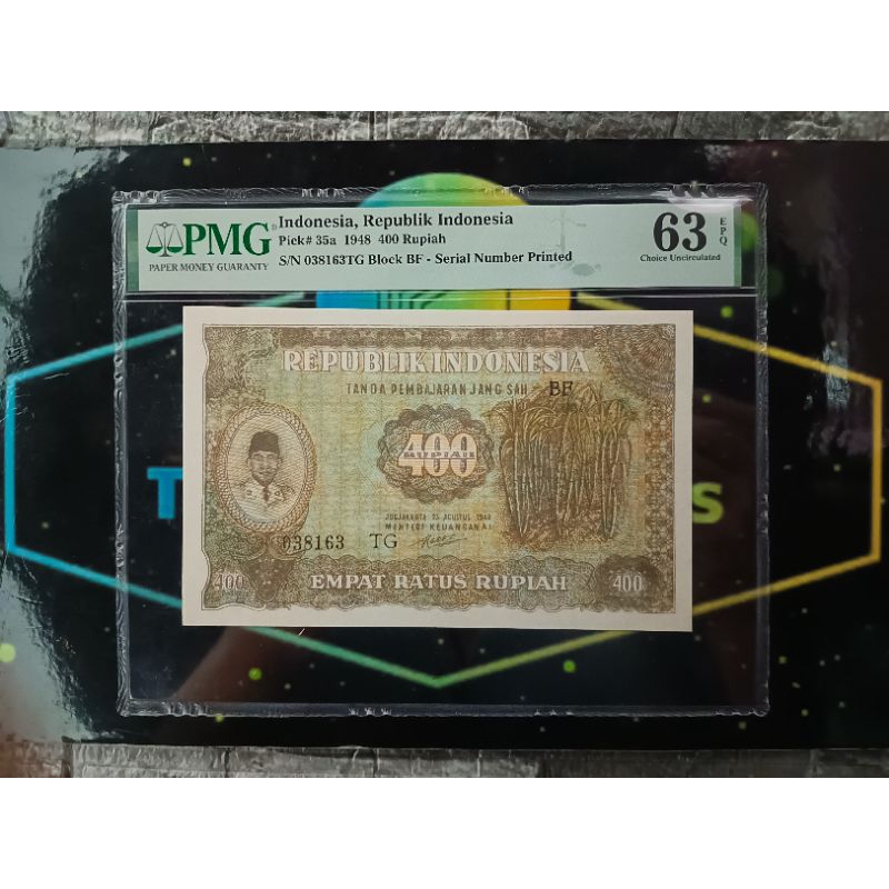 400 ORI 1948 PMG 63 EPQ