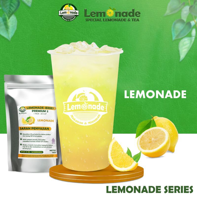 

Lemonade - Lemon 1KG / Bubuk Minum Premium