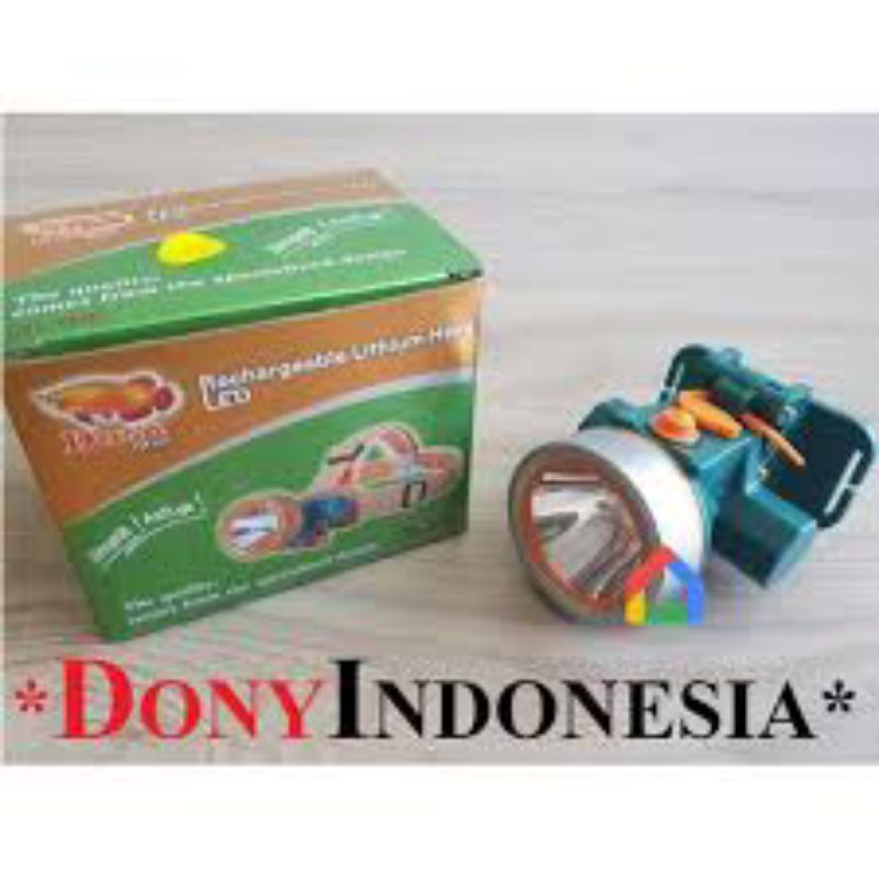 Dony Senter Kepala LED 5W KL-108 Simanis  Anti Air 