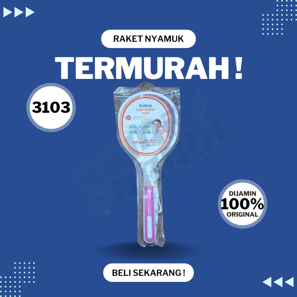 Ecoking Raket Nyamuk 3103