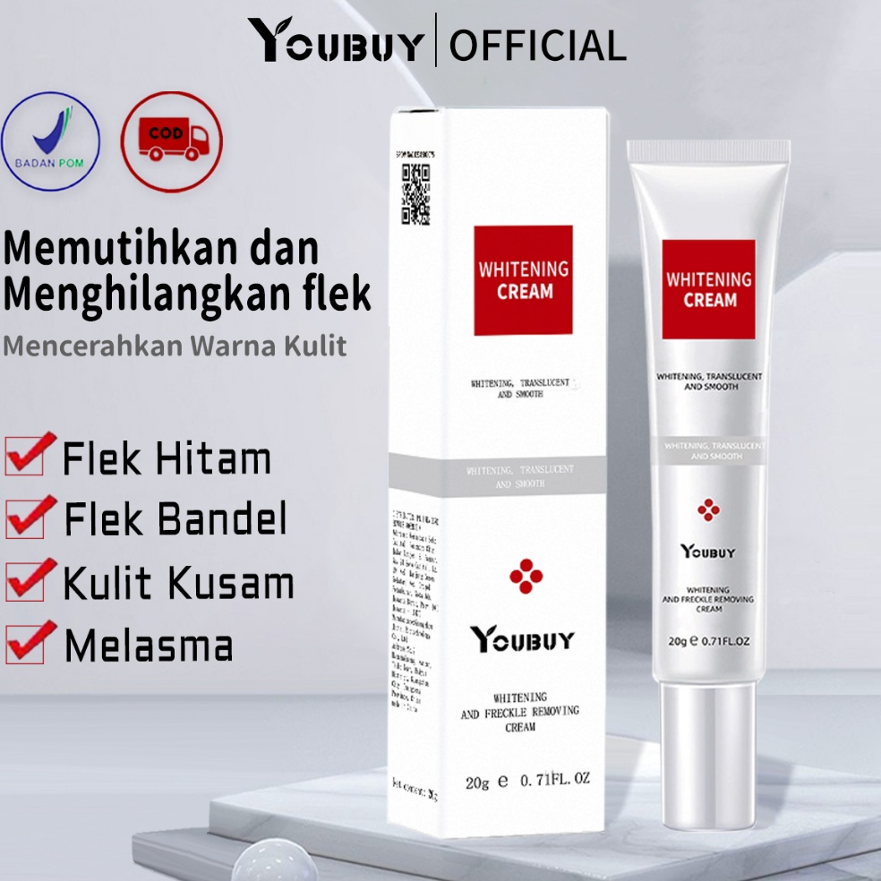 YOUBUY Whitening and Freckle Removing Cream Whitening Serum Light spots Brighten skin translucent Es