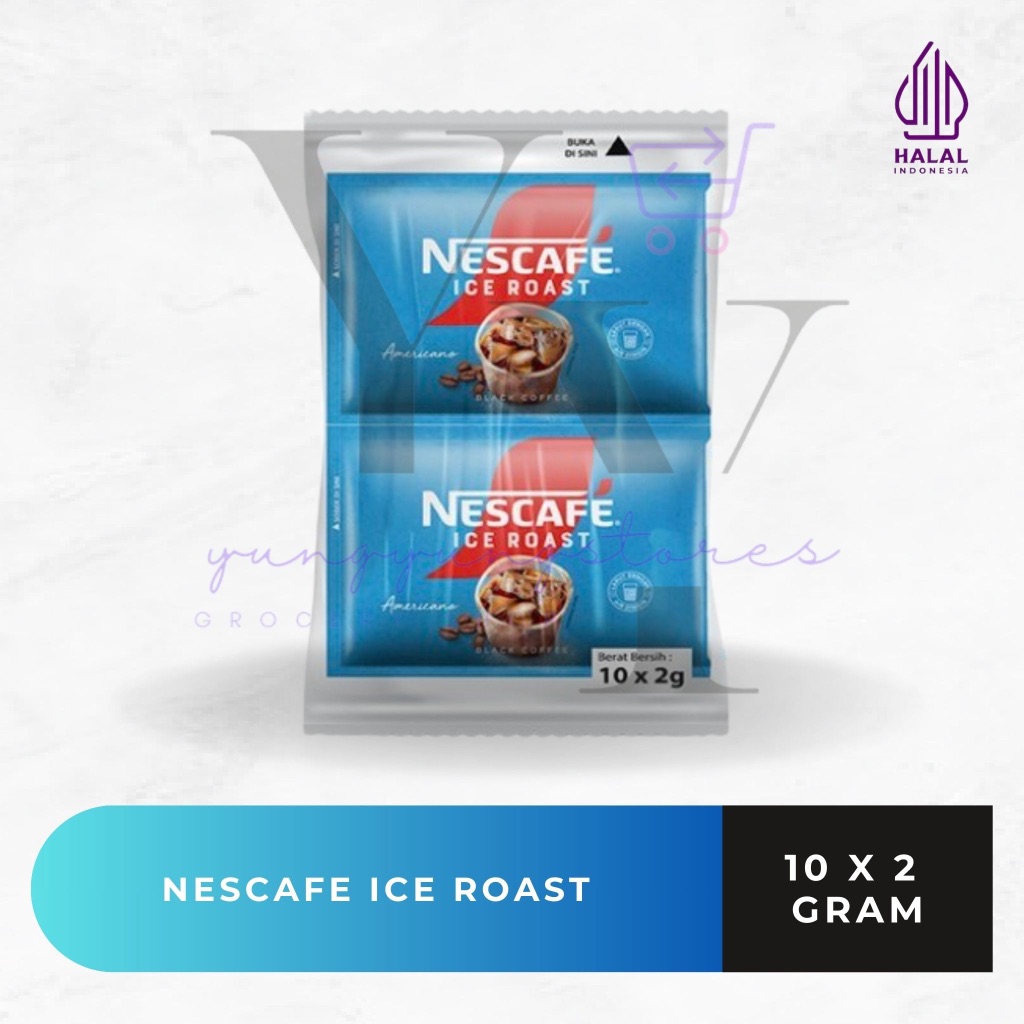 

[RENCENG] Nescafe Ice Roast Instant Americano Sachet 10 x 2 gram