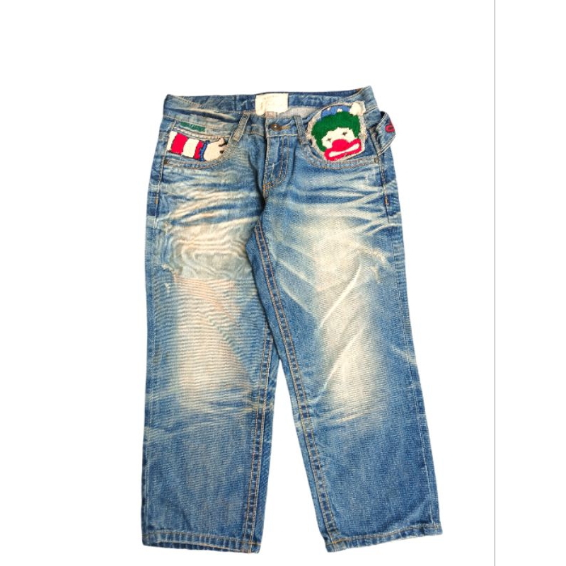 JORTS PANTS Y2K LOLITA JEANS GIRL JAPANESE MARKET